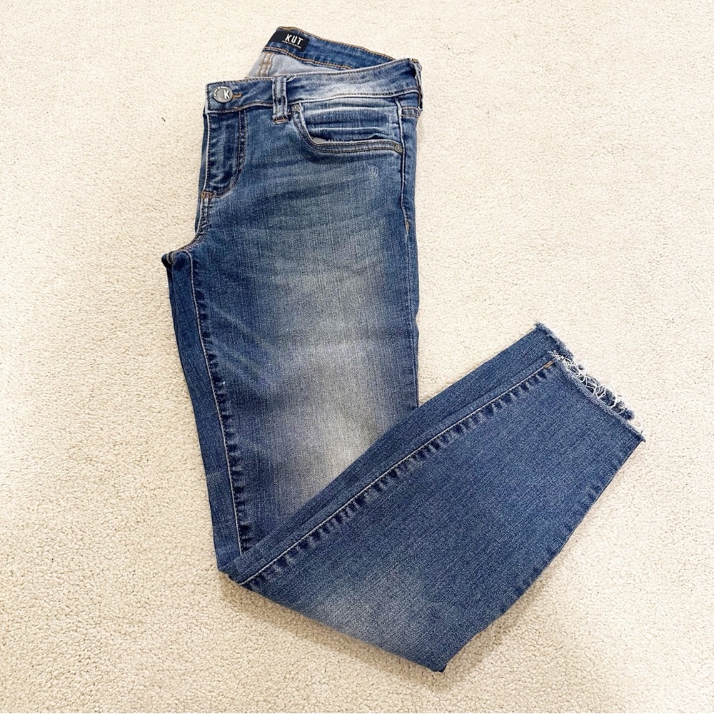 KUT Connie Ankle Jeans Size 4